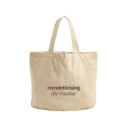 romanticising the routine
